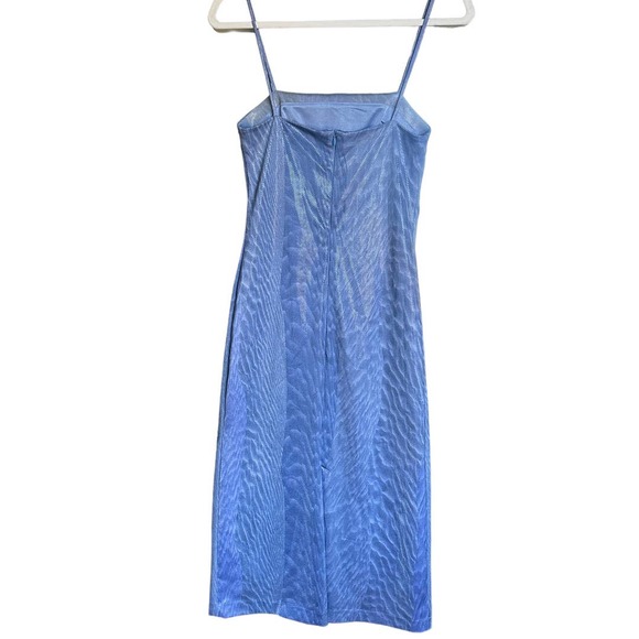 Y2k Alexia Admor Periwinkle Midi Gown - Picture 4 of 7